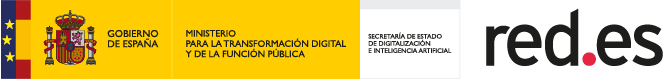 Gobierno de España, Ministerio para la transformación digital y de la función pública. Secretaria de estado de digitalización e inteligencia artificial. Red.es.